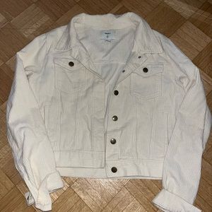 White Corduroy jacket
